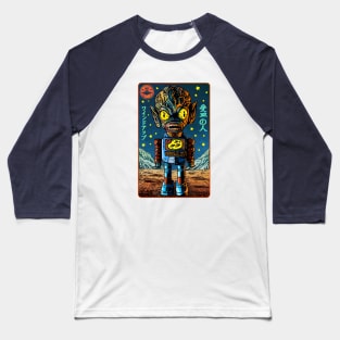 Invasion of the Tin Toy Baseball T-Shirt